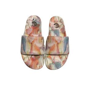 Johnny Was Calme Women’s 9 Marble Pool Slides